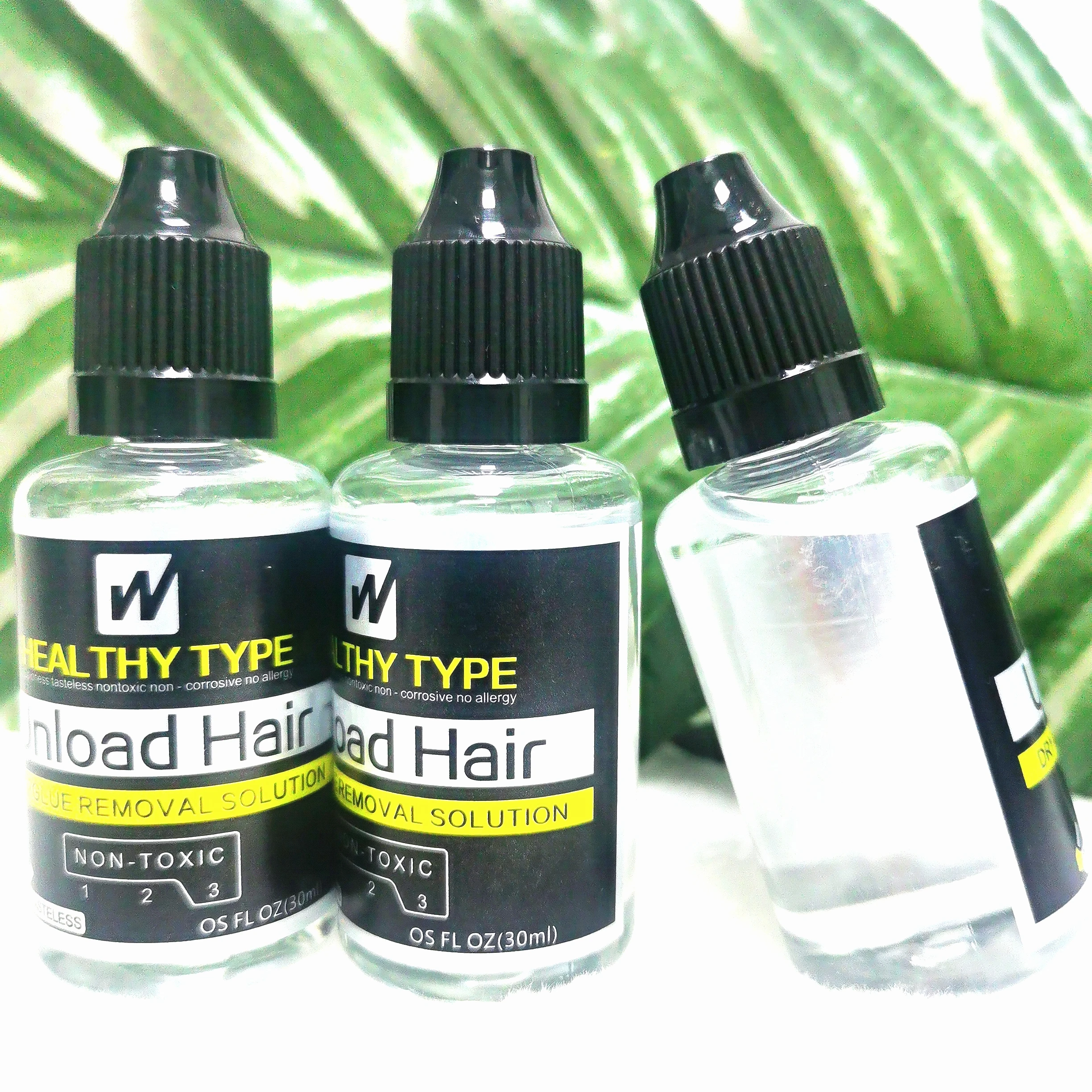 30ML Healthy Type Unload Hair Dry Glue Remover Lace Wig Toupee Adhesive Tape Removal Ultra hold glue remover wig glue waterproof