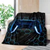 Bedding Gaming Throw Blanket Super Soft, Gamer Gift for Couch Sofa for For Kids Boys Teens Video Game 4