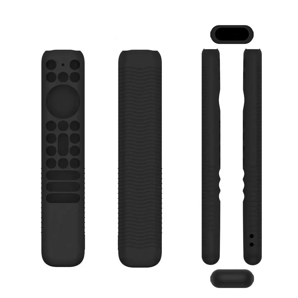 Silicone Remote Case Storage Dustproof Cover With Protective Belt Lanyard For TCL RC902V