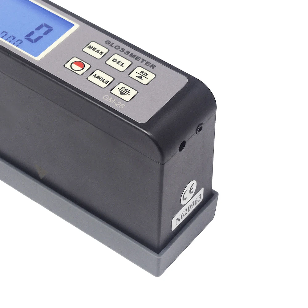 GM-26 Gloss Meter 20&deg;/60&deg; used in Floor maintenance Stone and tile gloss measurement Range 0.1GU~200 GU glossmeter