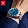 OLEVS 3663 Men Watch Fashion Business Roman Scale Luminous Waterproof Double Calendar Men Quartz Watch Top Luxury Brand Watch 1