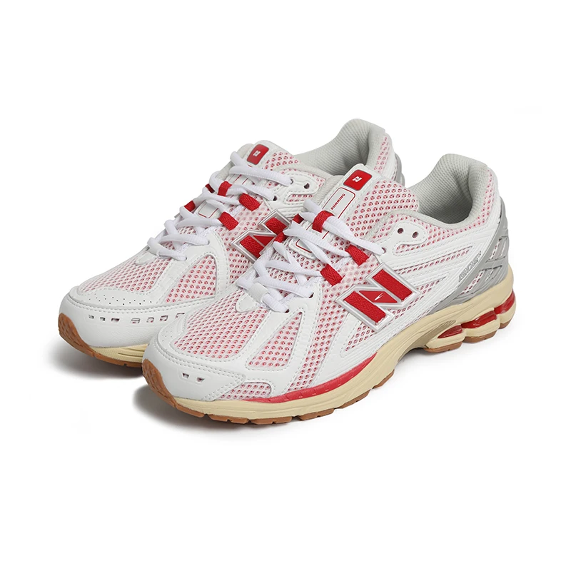 The new 1906 men's breathable running shoe with air cushion and soft sole is perfect for outdoor jogging for men and women