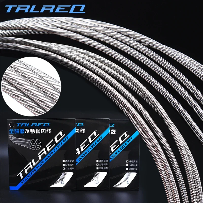 1pcs Slick Stainless Steel Brake Derailleur Inner Cable For MTB Road Bike Shift Gear Brake Cable Sets Inner Wire Shifter bicycle brake cable bicycle brake cable tips