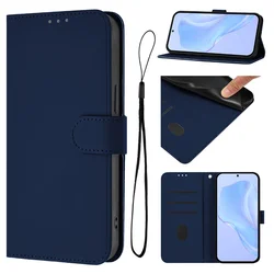 Premium Flip Wallet Leather Phone Case with Card Slots - Elegant Cover s - Galaxy A04 (Navy blue (YB PT01))