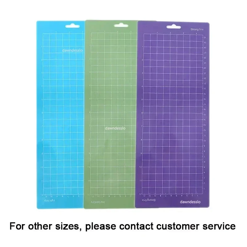

4 ПВХ коврик для резки гравировки цветной клей для ковриков 33x35 см Cricut/cameo 1/3 шт смешанный с основой пластины