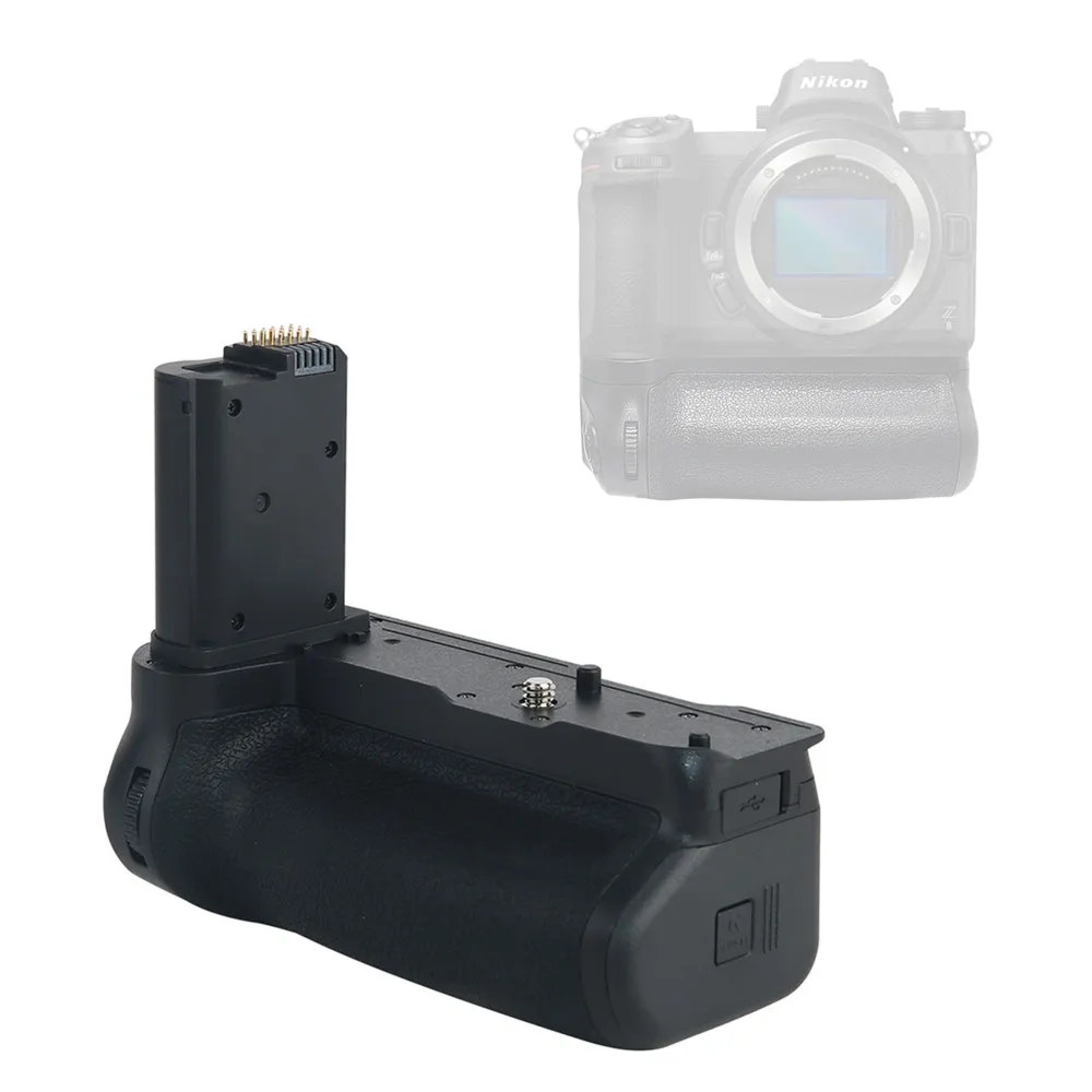 

Держатель аккумулятора Z8 с вертикальной ручкой для замены фотовспышки Nikon Z 8 и 2 шт. фотовспышки EL15B EL15A EN-EL15