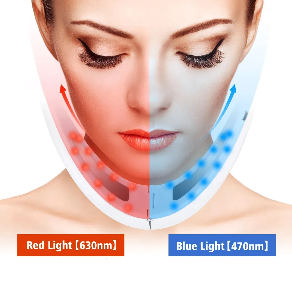 Facial Lifting Massager V Shape Belt Skin Tighten Device