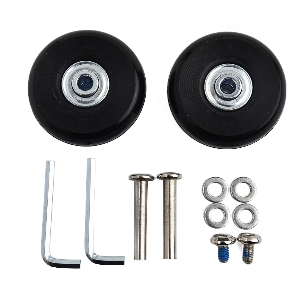 Roues De Remplacement Pour Valise Par Volein - 2 Paires Avec Vis Incluses