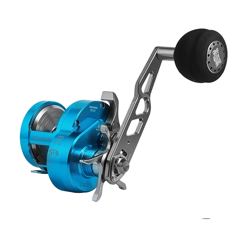 RYOBI RANMI JIGGER BT 50 Reel Fishing Wheel Max Drag 16KG