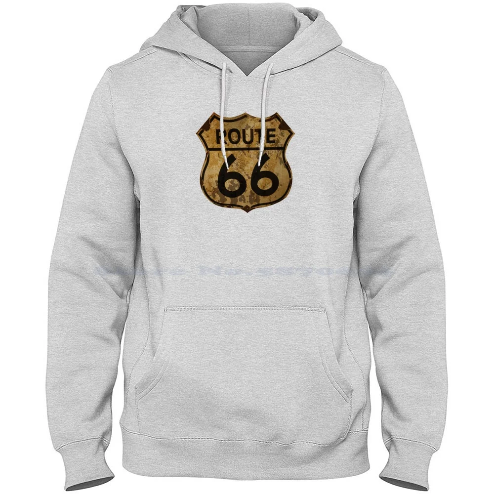 

Route 66 Usa 100% Cotton Hoodie Route 66 Usa Indian Bike Club Fathers Day