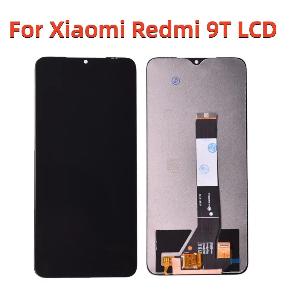 

6.53" Original For Xiaomi Redmi 9T LCD Display Touch Screen Digitizer Assembly With Frame J19S M2010J19SG M2010J19SY POCO M3 LCD