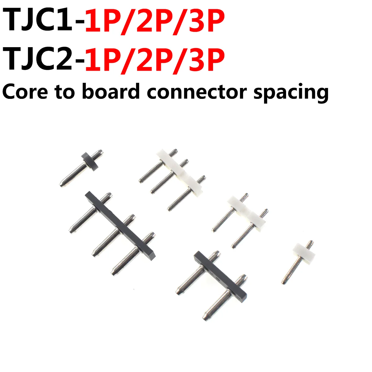 50pcs/sets TJC2 7.5mm-5mm Straight Needle Plug & Header Plug Terminal PCB Board Connector 1P 2P 3P 4P 5P 6P u connector for fence post 60x40 mm 25 sets