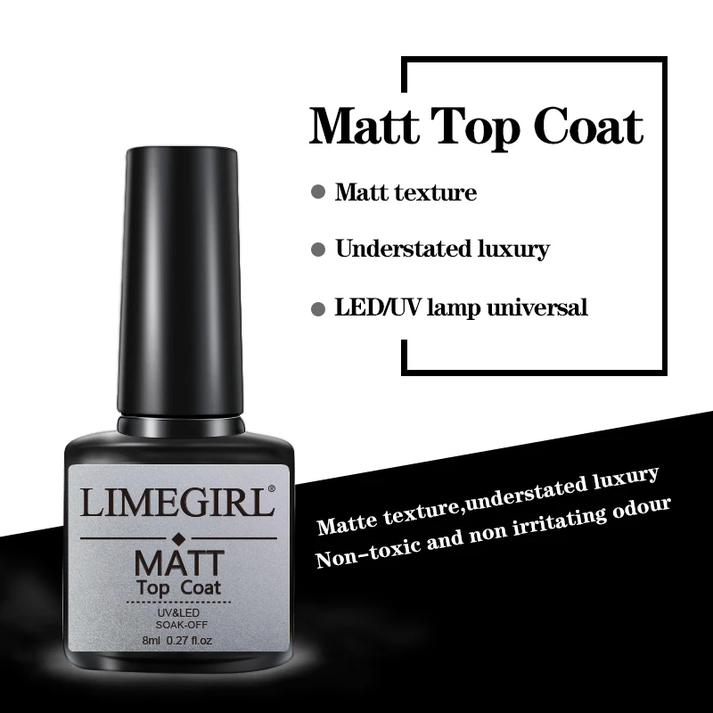 Рисунок 3 - Матовое верхнее и Базовое покрытие Limegirl