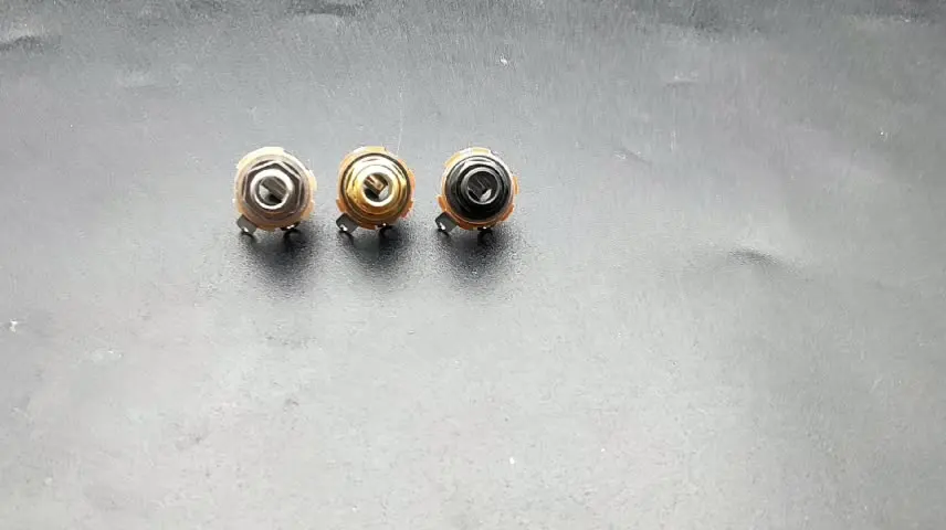 10x 1/4 Guitarra Endpin Jack Guitarra Eq Socket Uso | Cuotas sin interés