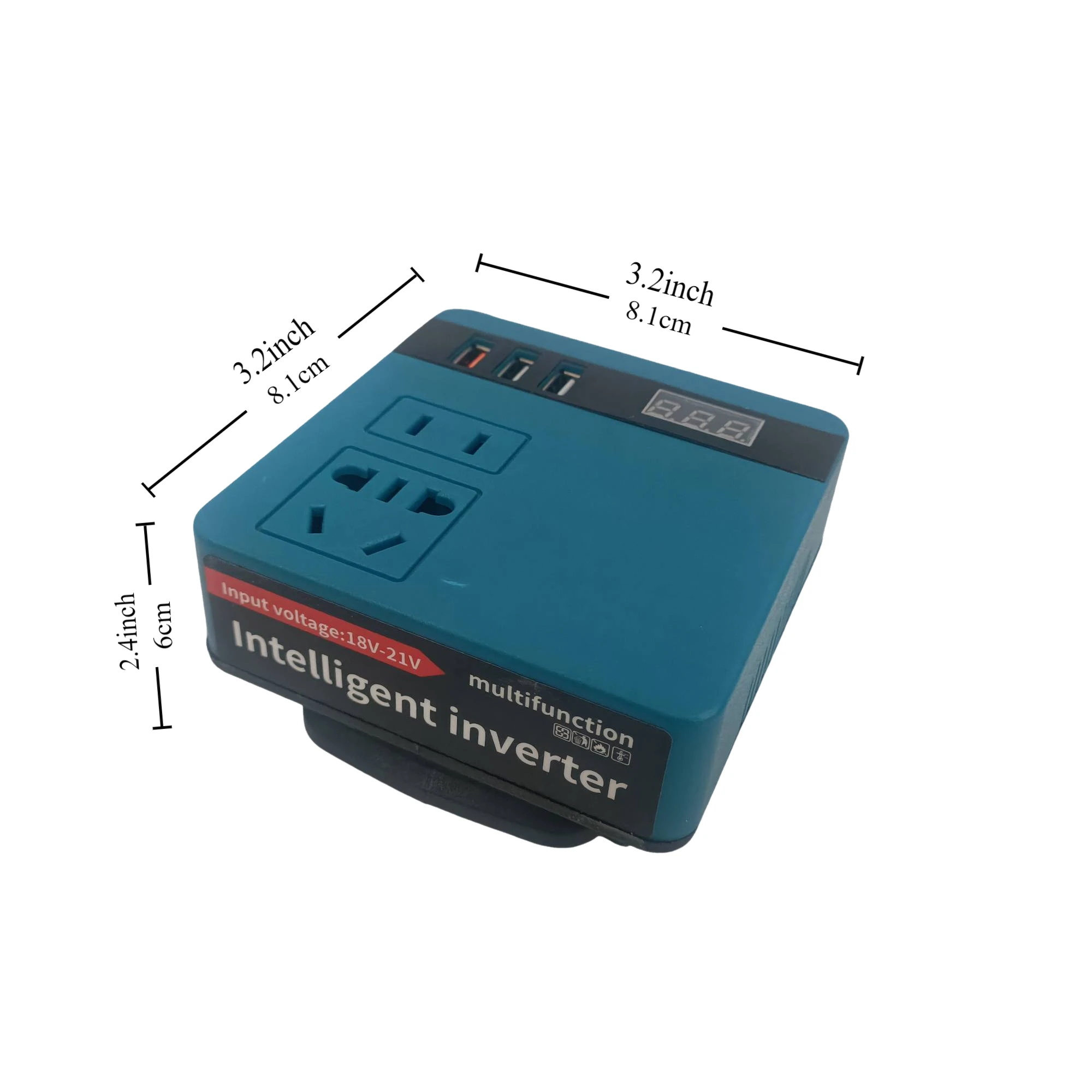 Adapted to MT Lithium Battery Inverter, Electric Tool Battery Inverter AC220V/ DC5V/20V Outdoor Operation Inverter 3