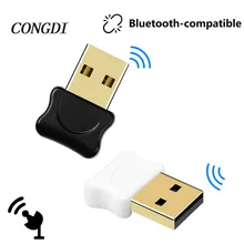 USB Receiver Transmitter Adapter Bluetooth-compatible 5.0 Audio for Computer Laptop Win 10 8 Wireless Dongle