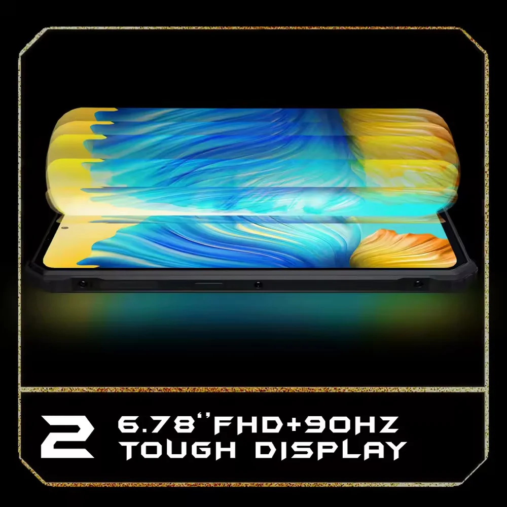 IIIF150 R2022 Rugged 8GB+128GB 6.78"LCD FHD G95 Octa Core 64MP +20MP AF Night Vision Camera 8300mAh NFC Global Version 3