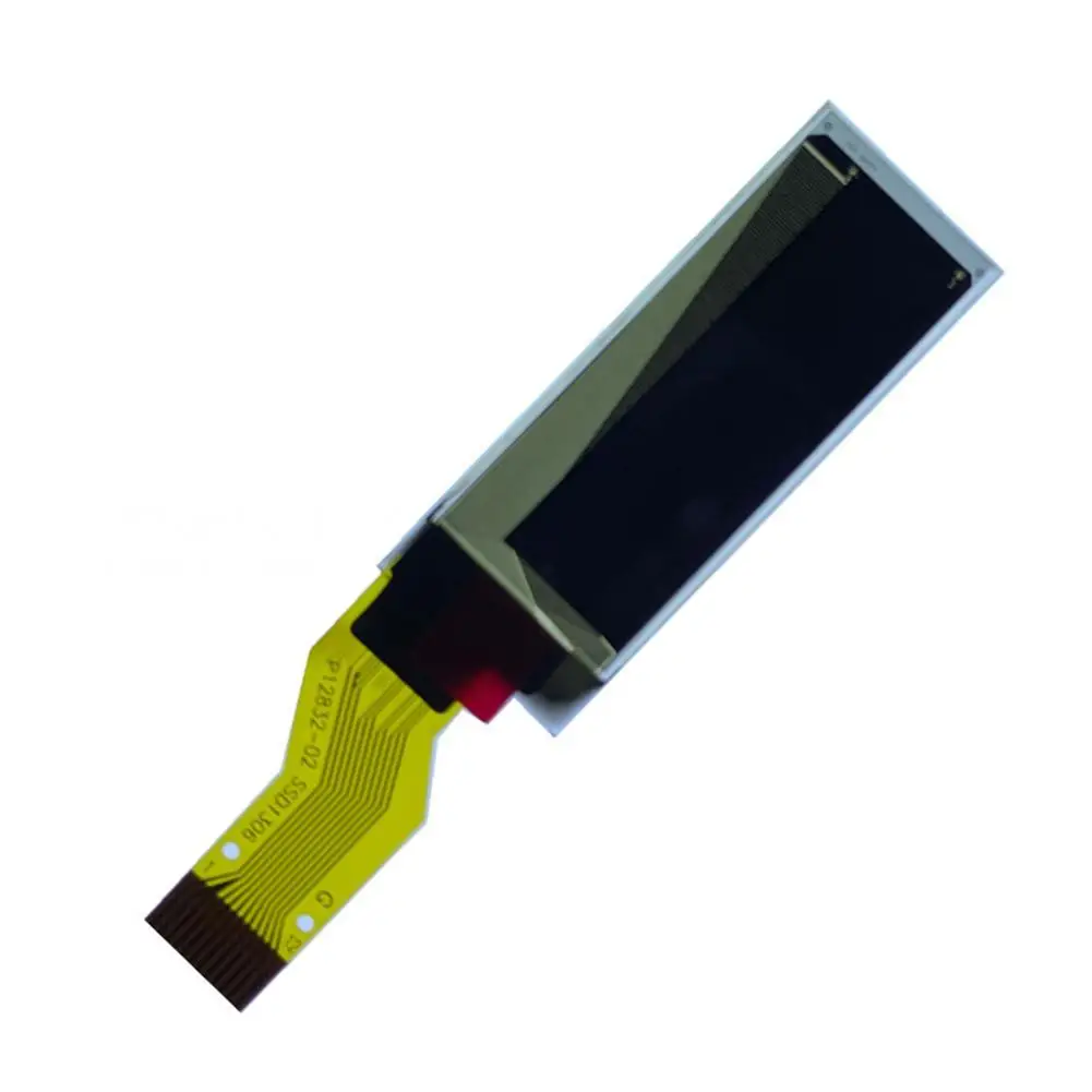Ledger 나노 스크린용 OLED 디스플레이 모듈 패널, 0.91 인치 12832, 128x32, 12 핀, 12P SSD1306 직렬 SPI, PMOLED, 온도-40  70 D3I5