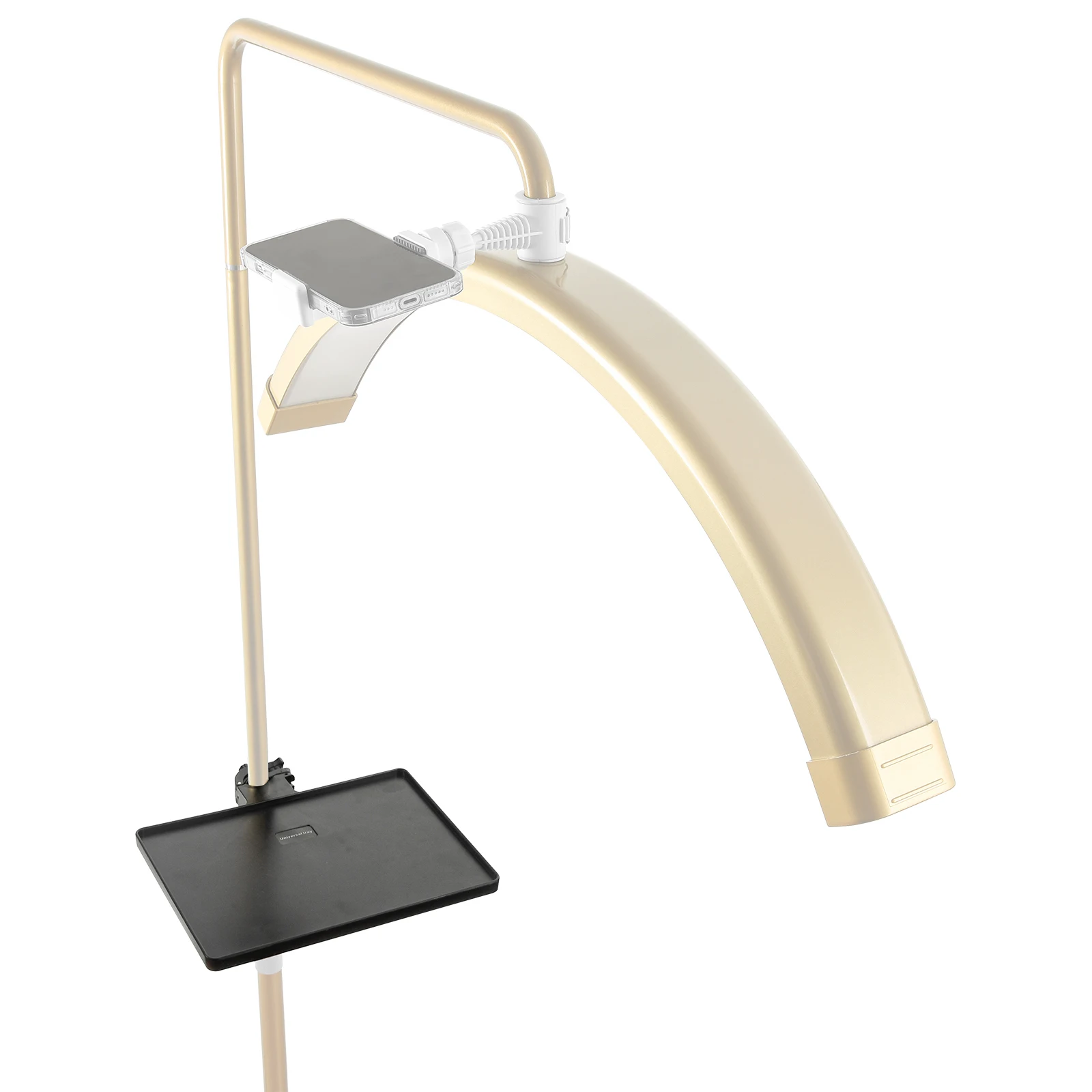 범용 사운드 카드 트레이 라이브 스트리밍 마이크 스탠드 사진 클램프 클립 플랫폼 속눈썹 메이크업 화장품 트레이 작업용