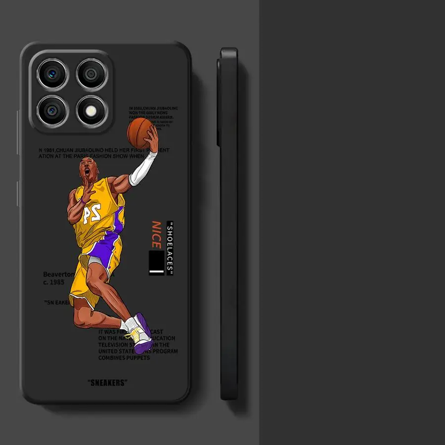 Sleek Black Soft Football Design Phone Cover Case