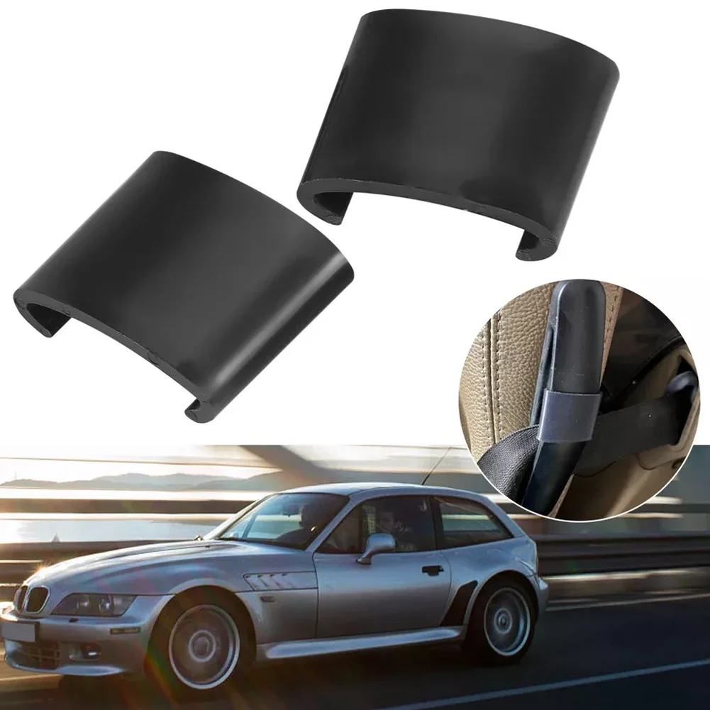 2 Pack Car Safety Seat Belt Guide Clip Plastic Car Seat Belt Guide Clip for BMW Z3 M Roadster M Coupe Interior Accessories