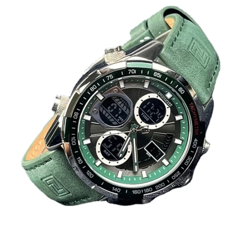 남성용 다기능 브랜드 시계, 중학생 스포츠 방수 전자 기계식 시계
