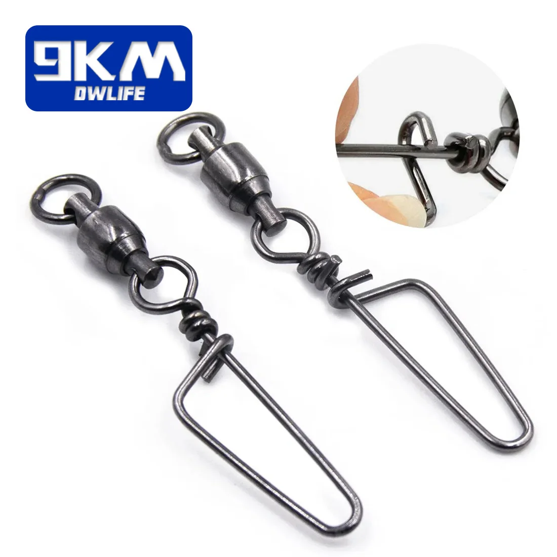 FishingSnapSwivelsFishingAccessoriesBallBearingSwivelsSnap