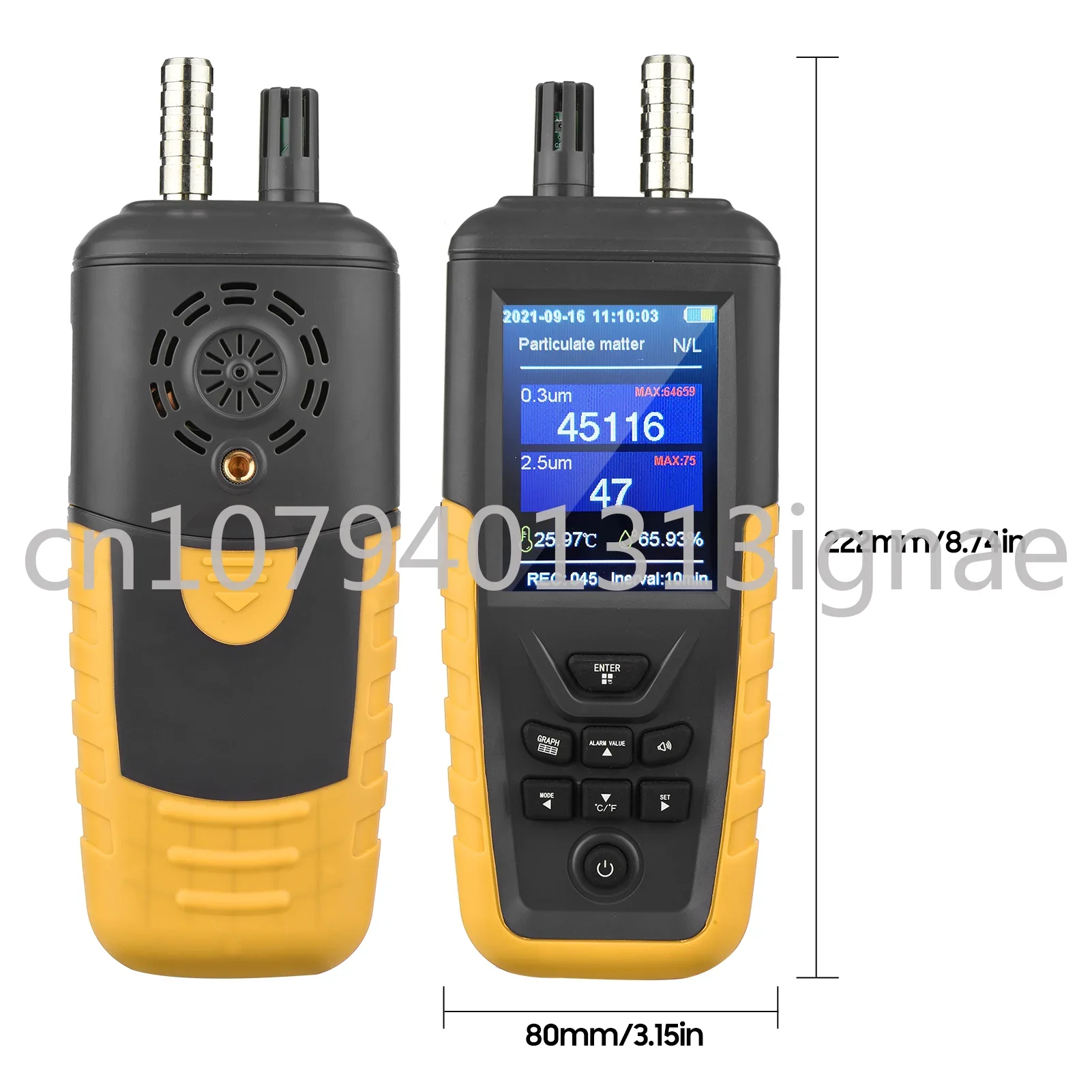 

High precision dust air detector Particle detector Air test instrument equipment Gas detection