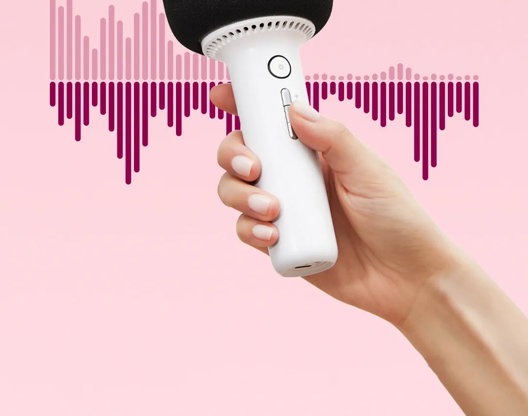 Gadgetoo Xiaomi Yuemi K-Song Microphone 2 Portable Bluetooth Handheld Microphone Gadgetoo Xiaomi Yuemi K-Song Microphone 2 Portable Bluetooth Handheld Microphone