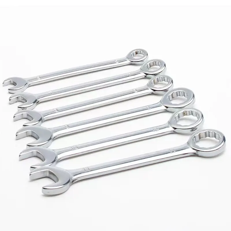 10 Piece Mini Spanner Blue Set Hand Tools Key Ring Spanner Explosion Proof Pocket Metric Spanner 3