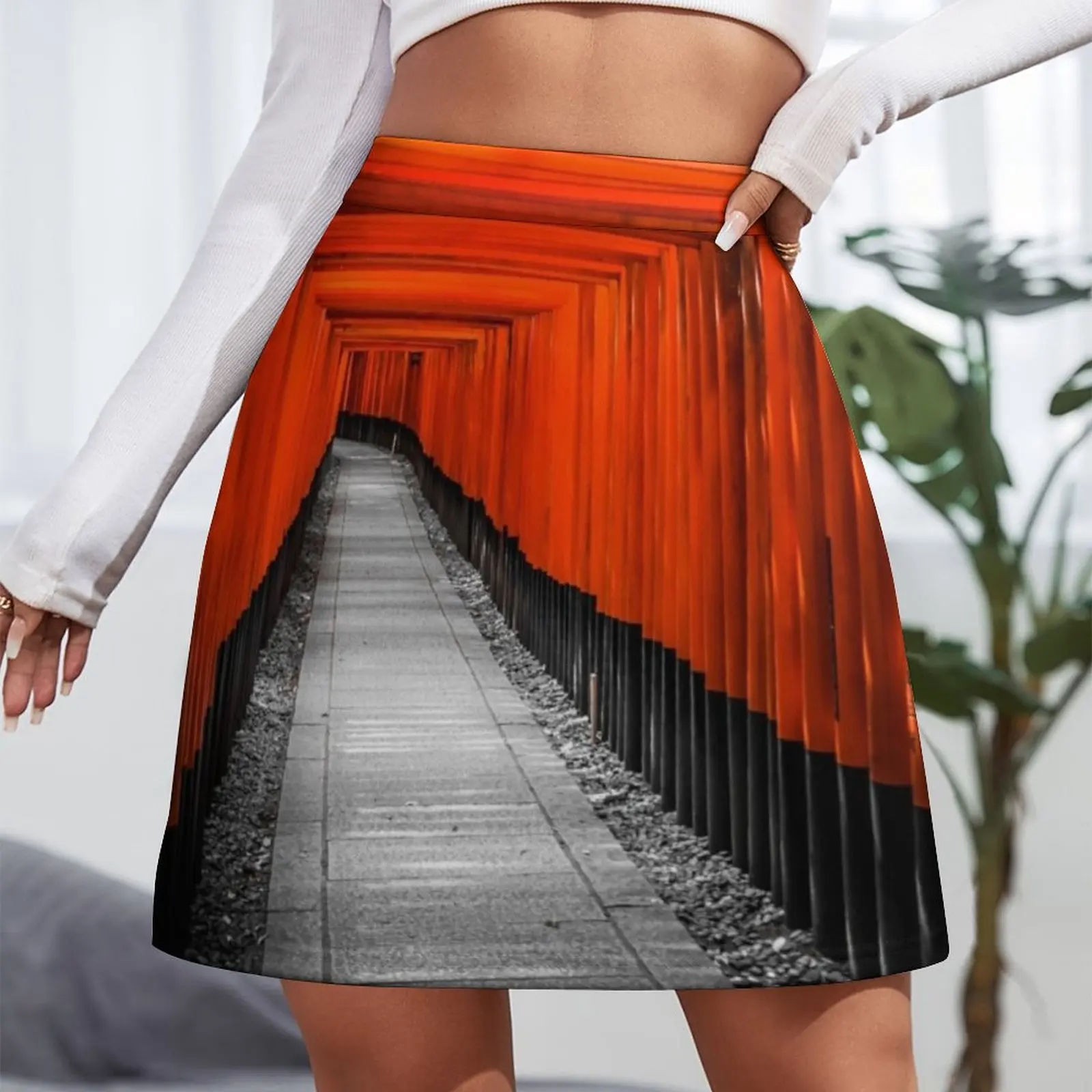 Fushimi Inari Shrine Mini Skirt skirts for womens Women's clothing women clothing 2024 new arrivals skirts for womens 2024