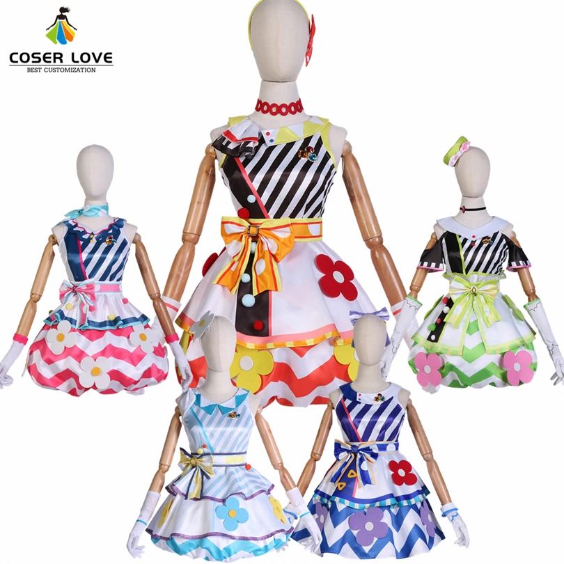 

LoveLive! SuperStar!! Liella Retro Pop Kanon Shibuya Chisato Arashi Keke Tang Ren Hazuki Sumire Heanna Cosplay Costumes