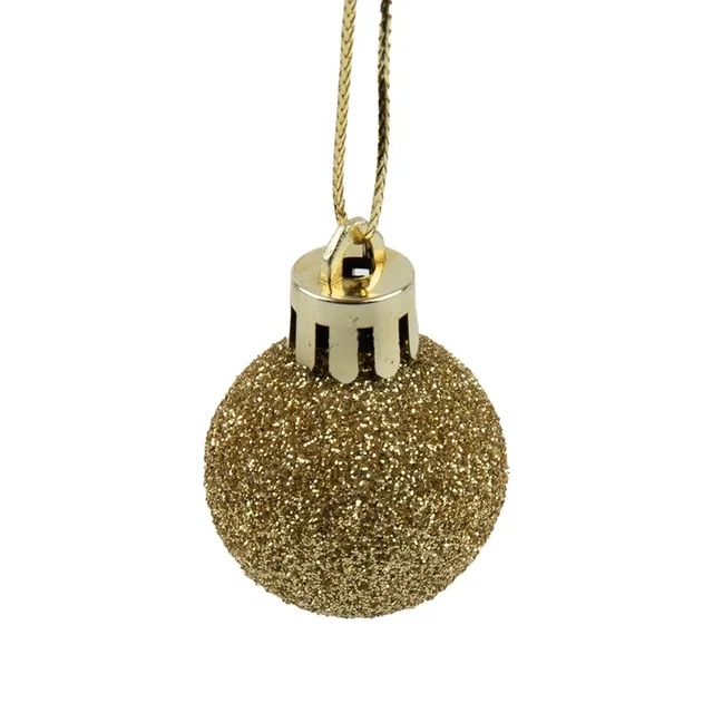 24pcs Small 3cm Christmas Baubles Balls for Tree Decoration 2