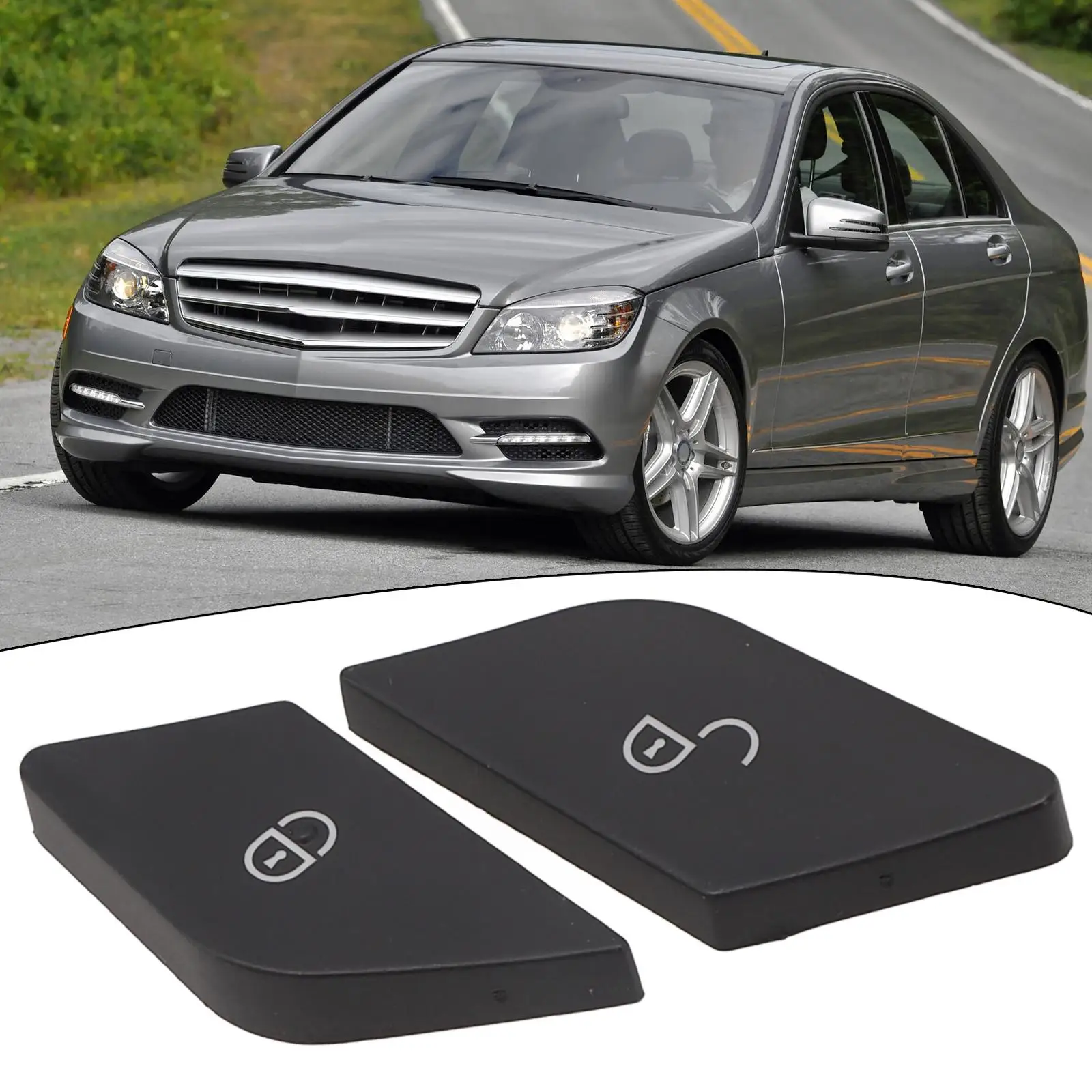 전면 좌측 플라스틱 스위치 잠금 장치 단추, 자동차 트럭 부품, 직접 교체 문짝 잠금 제어, 신제품