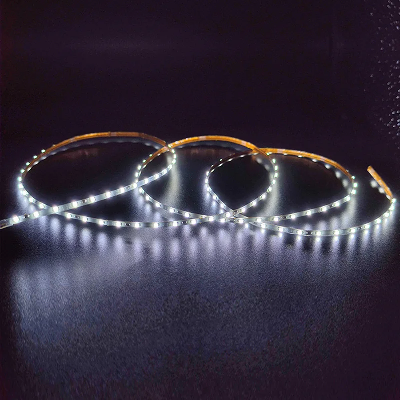 1M 5M Width Slim 1.5mm DC 3V 138LEDs/M 0603 LED Strip Light White Dimmable 6000K Super Bright LED Tape led tube light strip