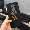 Letter - black - W