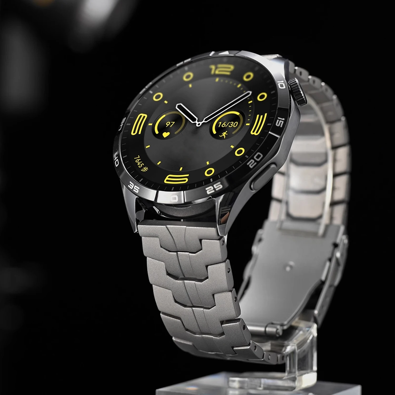 Universelle Breite 22 mm reines Titanarmband für Huawei Watch GT4/Pro GT2/3/5 46 mm High-End-Armband für Samsung Galaxy Watch 3 45 mm 46 – Detail 9