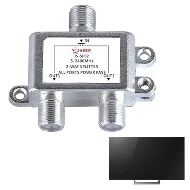 

2 In 1 Dual-use 2 Way Port TV Signal Satellite Sat Coaxial Diplexer Combiner Splitter Combiners Cable Switch Switcher