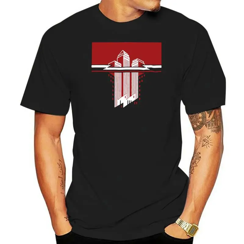 New Wolfenstein S-3Xl T-Shirt Nere Da Uomo Popolare Maglietta Senza Tag