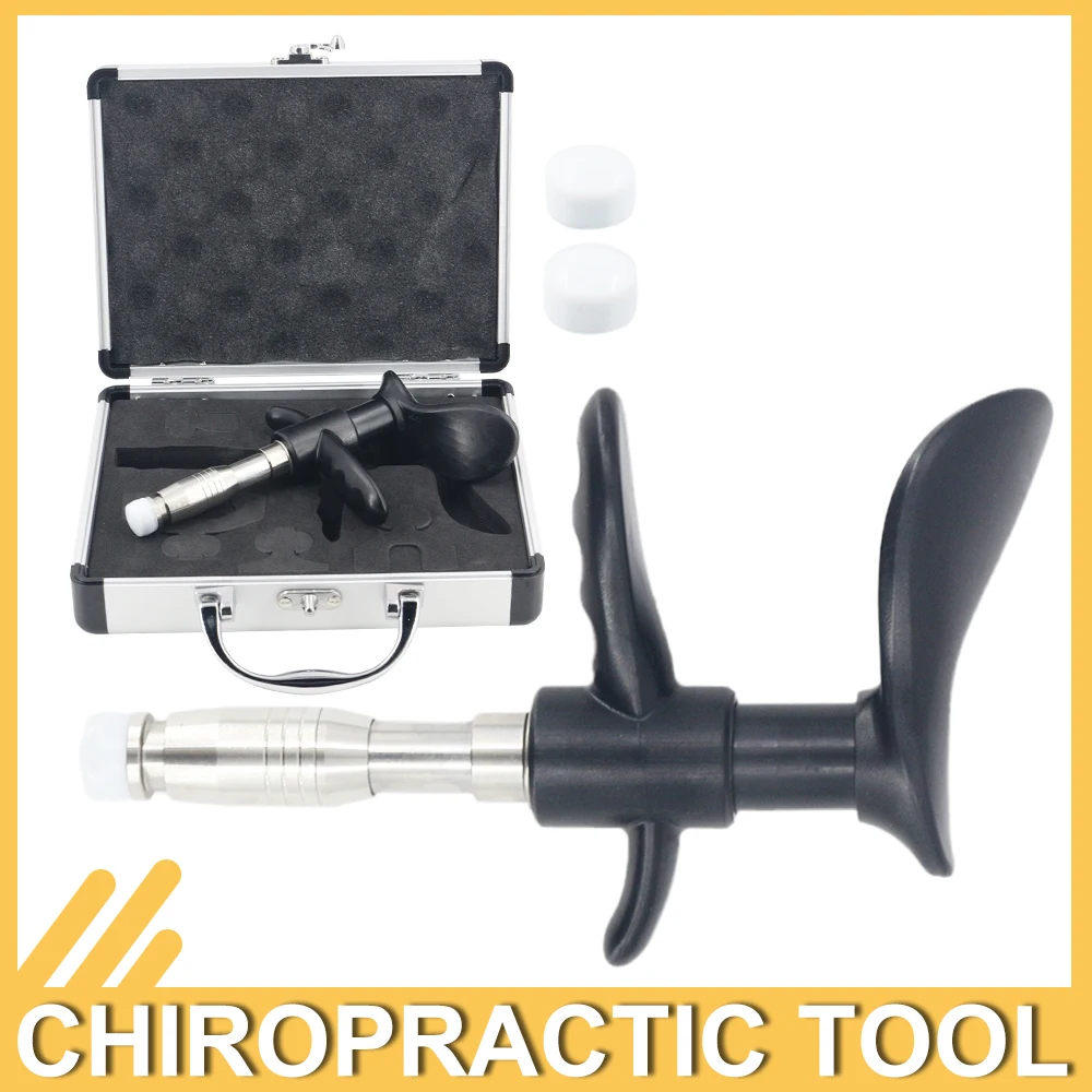 

300N Manual Chiropractic Adjusting Tool Spine 6 Levels Correction Therapy Machine Portable Vertebration Pain Relief Health Care