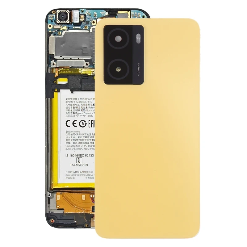

Original Battery Back Cover for OPPO A57 4G with Camera Lens Cover Phone Rear Housing Case Replacement