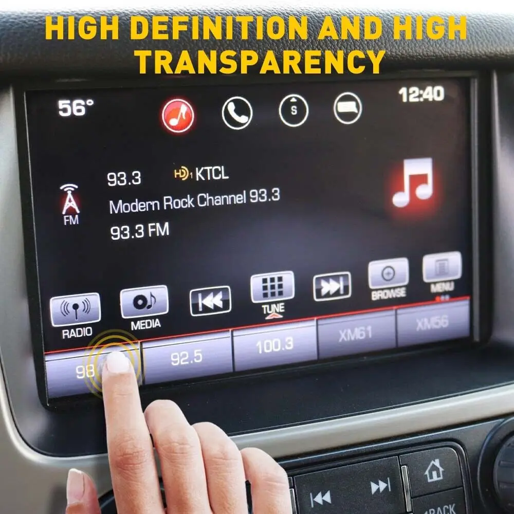 8 Inch 55 Pin Touch Screen 190*118mm For Chevrolet My Link Chevy Tahoe Silverado GMC MYLINK