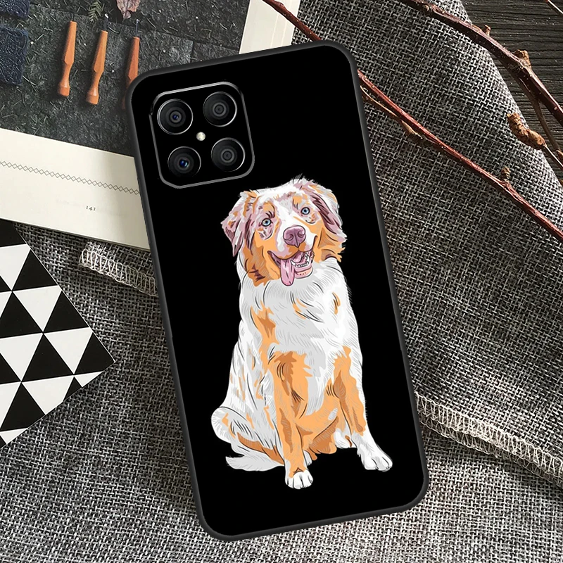 Australian Shepherd Dog Themed Phone Case Cover