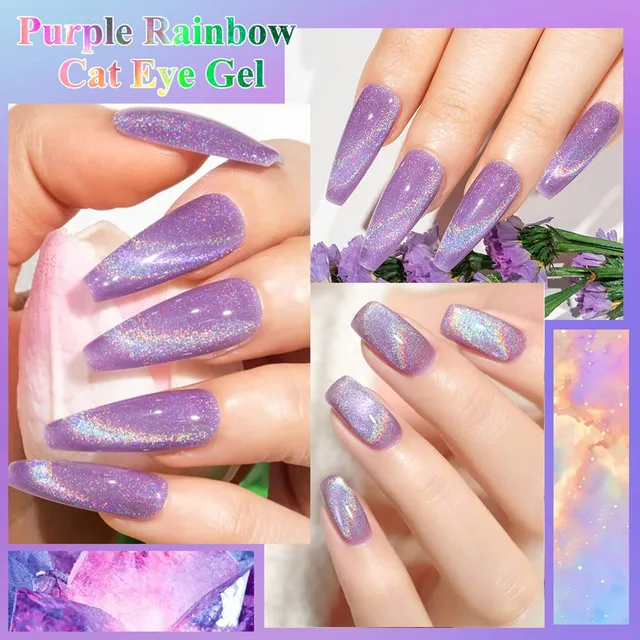 Velvet Cat Eye Gel Nail Polish - Image 5