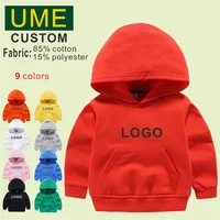 2023 Your Own Design Logo Picture Customized Print Hoodies Kids Children Sweatshirts Clothing Baby Boy Girls DIY Cotton Pullover 1