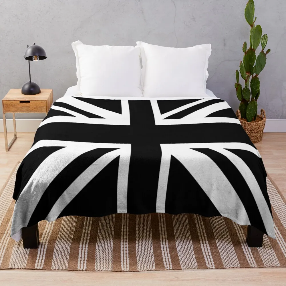 

Newcastle United Black & White Union Jack Flag Throw Blanket Hairy