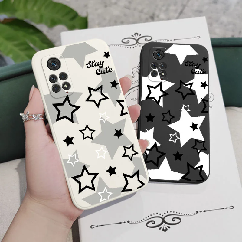Bright Starry Sky Phone Case For Xiaomi Redmi Note 13 12 12S 11 11S 11T 10 10A 10T 10S 9T 9 Pro Plus 10C 9A 9C 9T 4G 5G Cover