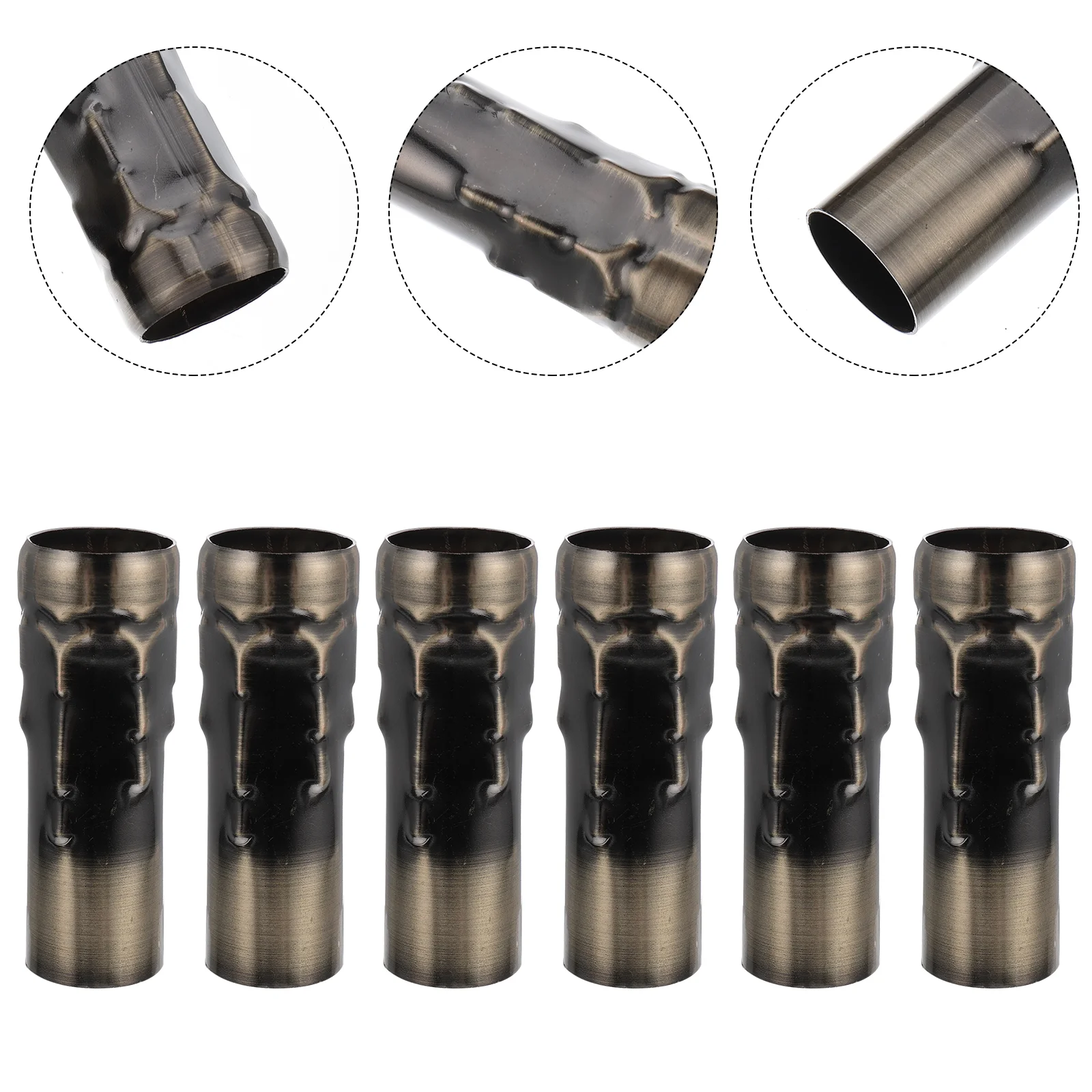 

Candle Chandelier Covers Socket Cover Light Drip Sleeve Sleeves Candelabra Holder Metallic E14 Accessotries Parts