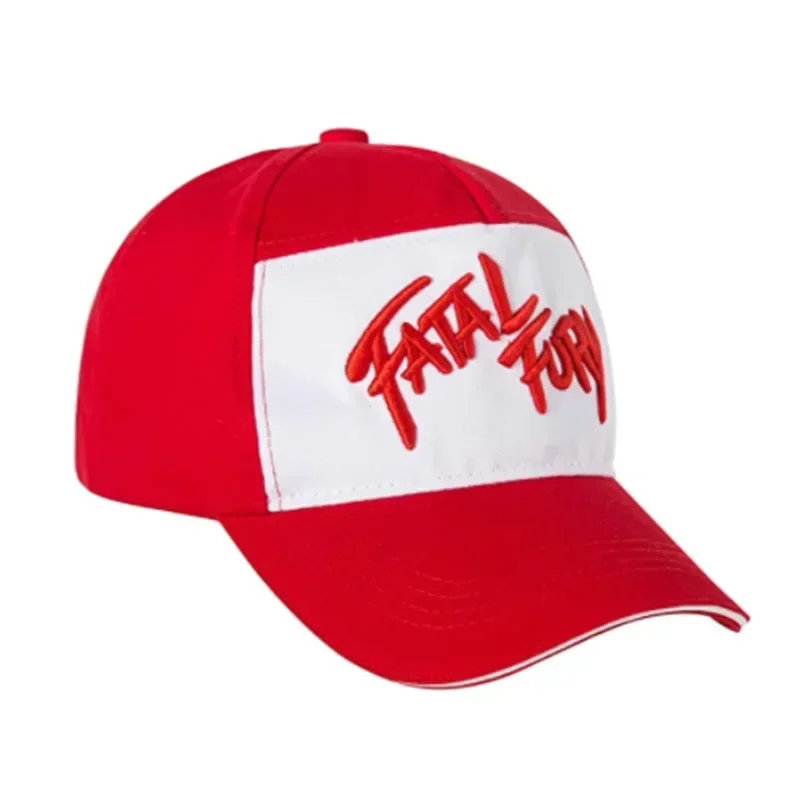 Baseball Cap Cosplay Adjustable Hat King of Fighters Fatal Fury Terry Bogard Unisex Outdoor Sports Prop Accessories