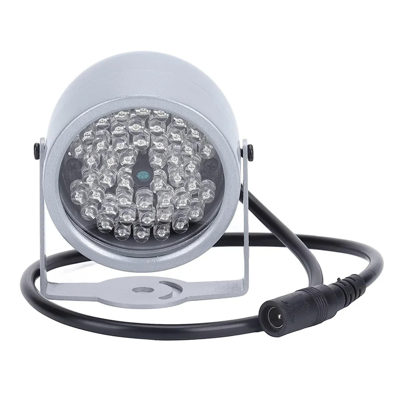 A73E-IR Illuminators, Night Vision Infrared Light 48 LED Night Vision Waterproof Lamp IR Infrared Light for Indoor